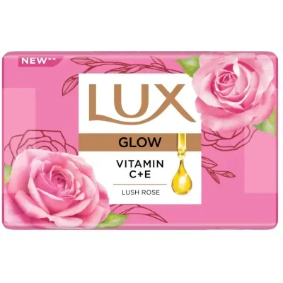 Lux Even-toned Glow Rose Vitamin C + E Soap