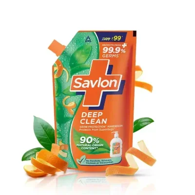 Savlon Deep Clean Liquid Handwash Refill Pouch