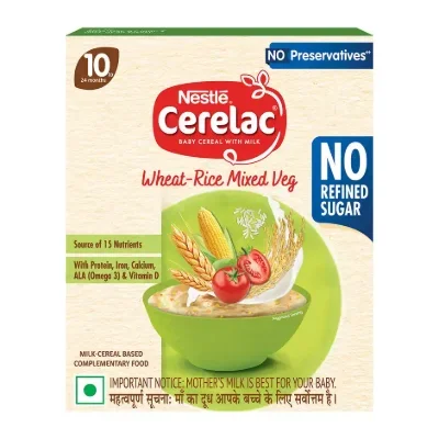 Nestle Cerelac Wheat Rice Mixed Veg