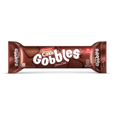 Britannia Gobbles Cake
