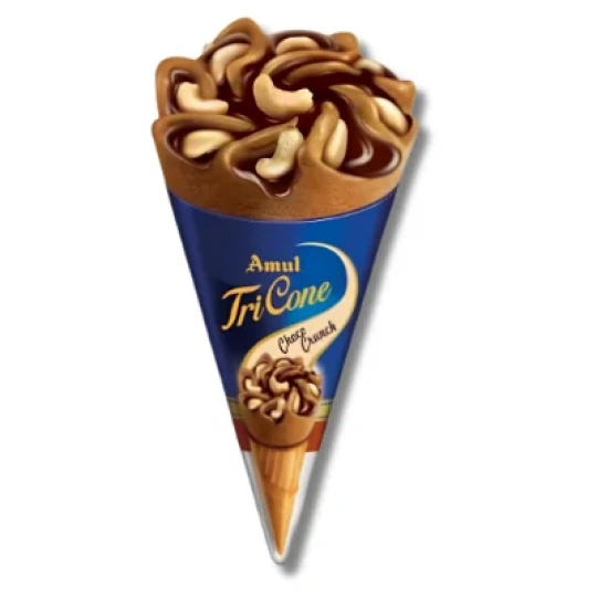 Amul Tricone Choco Crunch