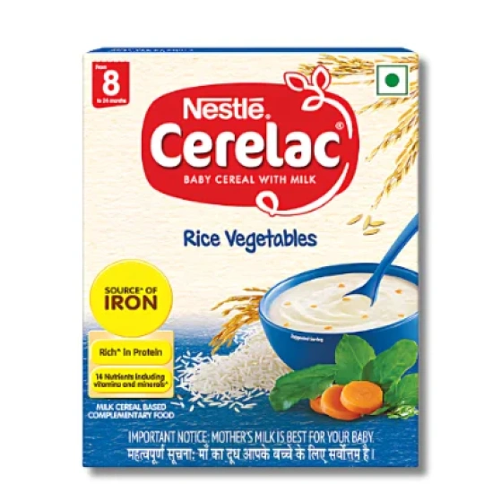 Nestle Cerelac Rice Vegetables