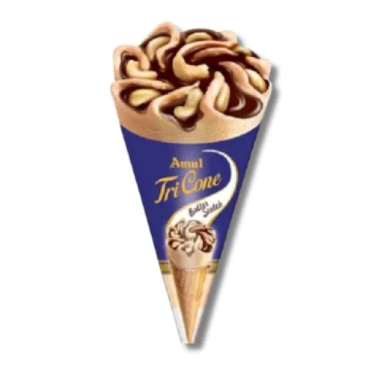 Amul Tricone Butterscotch