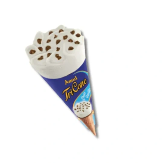 Amul Tricone Choco Vanilla