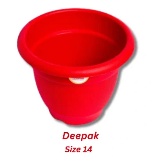 Deepak Flower Pot Medium (L Size 14)