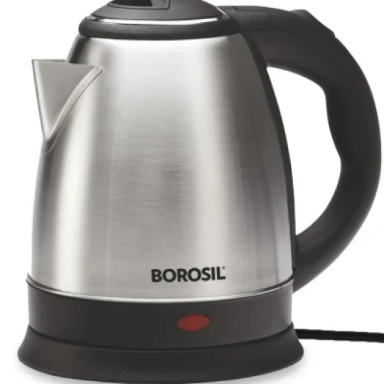 Borosil Stainless Steel 1350W Electric Kettle (1.5L)