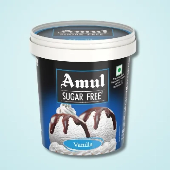 Amul Vanilla Suger Free Cup