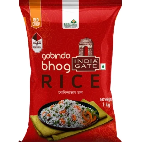 Raw and Aged gobindobhog Rice 1kg