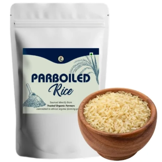 Parboiled Minikit Rice 1.8kg Pack of 1 | Premium Medium Grain Parboiled Rice | Soft Non Sticky Rice for Daily Cooking | Ideal for Steamed Rice South Indian Meals Family Pack