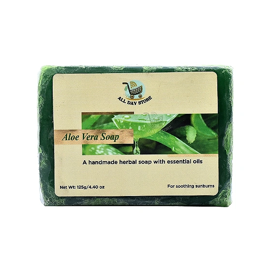ALOEVERA HANDMADE SOAP (125GM)