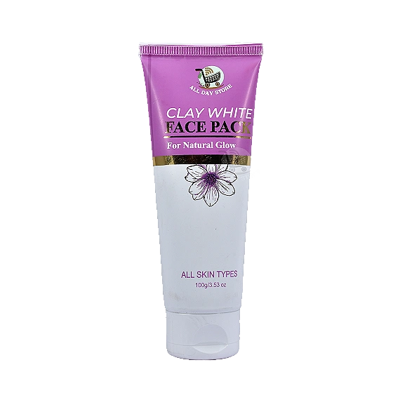 CLAY WHITE FACE PACK CREAM (100GM)