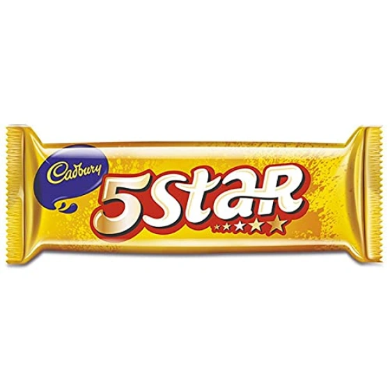 Cadbary 5 star  chocolate 9.8 g