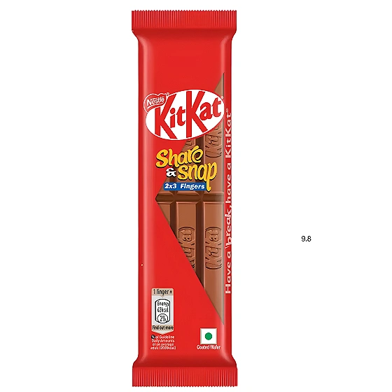 Nestle Kitkat  share & snap 2*3 fingers