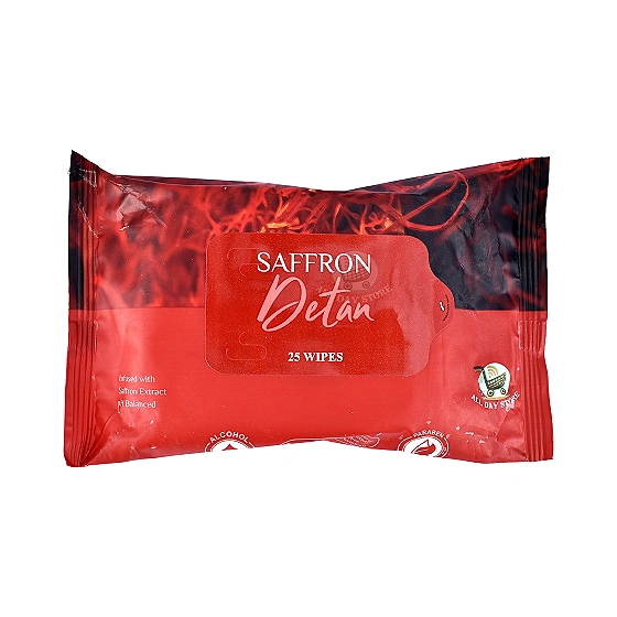 SAFFRON DETAN WET WIPES (25 Pulls)