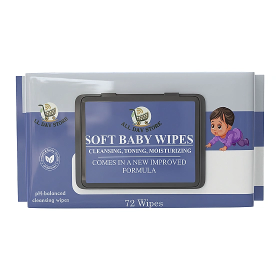 BABY WIPES (72 WIPES)