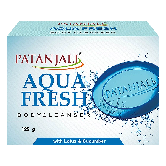 Patanjali Aqua Fresh Soap (3+1 Bar)