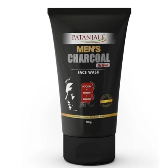 Patanjali Men's Charcoal Face Wash