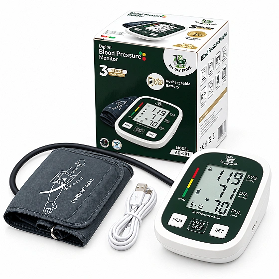 Digital Blood Pressure Monitor (Model: AD-001)