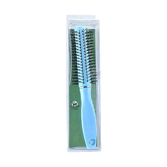 TRIANGLE HANDLE PIN BRUSH BLUE(1 Nos)