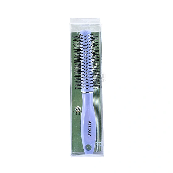 TRIANGLE HANDLE PIN BRUSH PURPLE(1 Nos)
