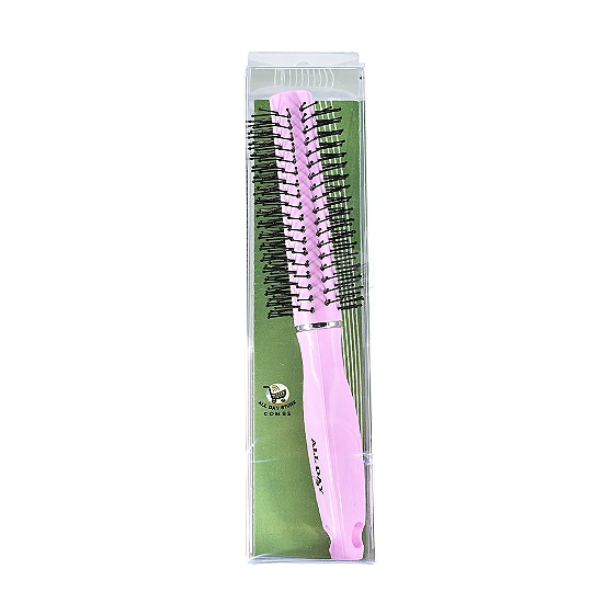 TRIANGLE HANDLE PIN BRUSH PINK(1 Nos)