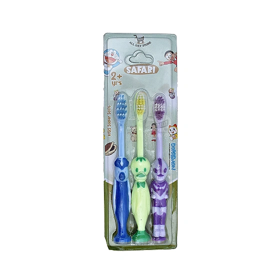 Doraemon Safari Super Soft Baby Toothbrush (3 Pack)