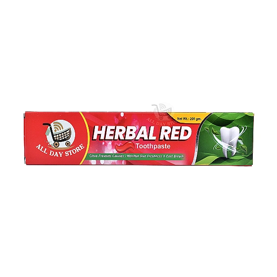 Herbal Red Toothpaste (200 gm)