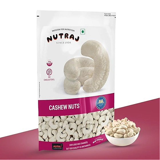 Nutraj Cashews  nuts 250 Pouch |Kaju