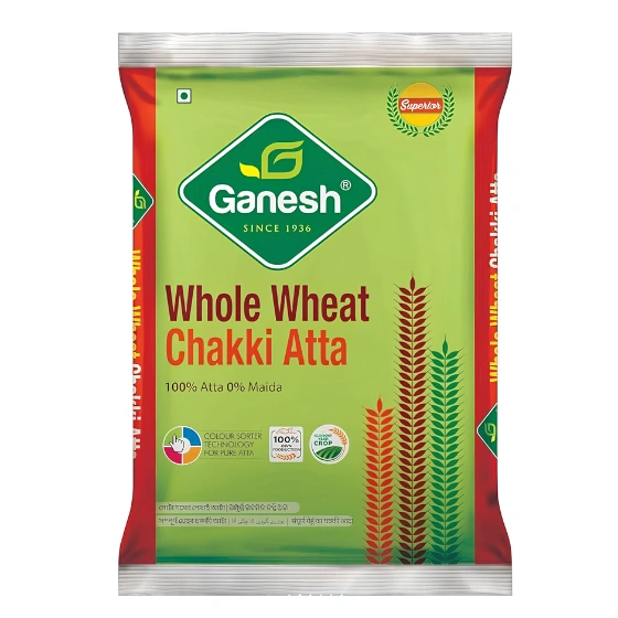 Ganesh Whole Wheat Chakki Atta 1kg