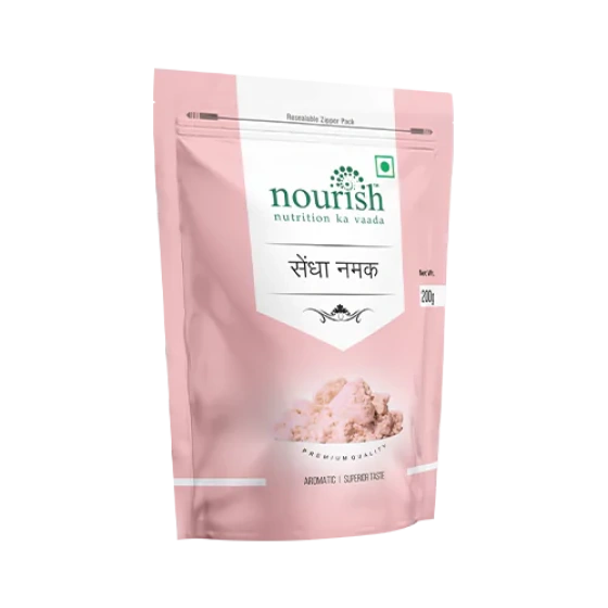 Nourish Sendha Namak 200g Pure Pink Rock Salt