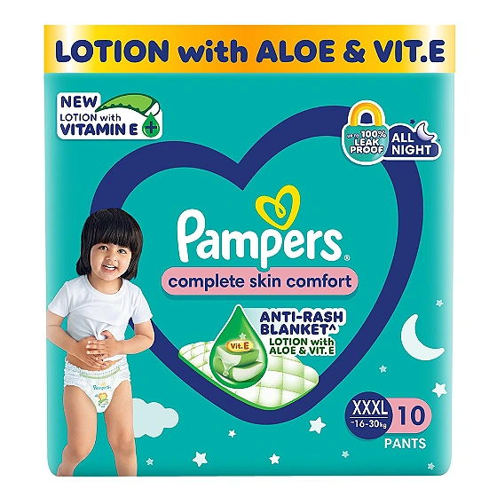 Pampers Baby Diaper Pants (XXXL) 10 Count