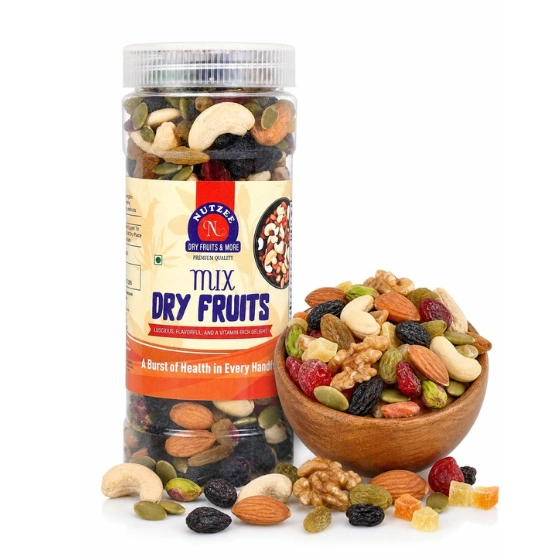 NUTZEE Premium Mixed Dry Fruits 250gm- (Pack of 1)