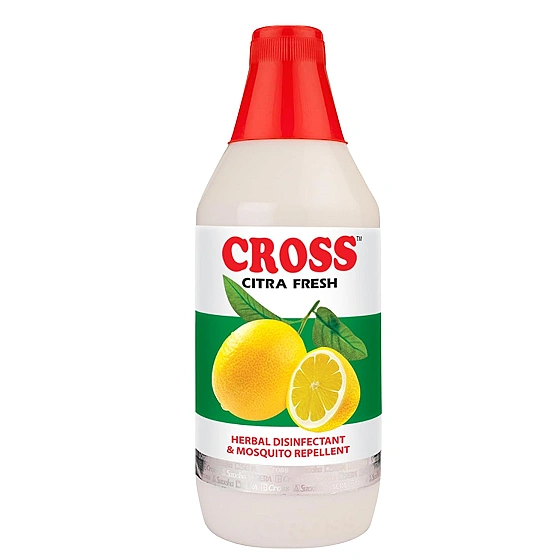 CROSS Citrafresh Disinfectant 500ml Floor Cleaner Citrus Fragrance Germ Protection for Home Bathroom Use