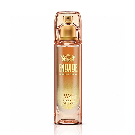 Engage W4 Perfume Spray for Women 120ml | Citrus & Floral | Long Lasting | No Parabens | No Silicones| Dermatologically Tested | Skin Friendly | Crafted for Everyday Luxury | Also try Verona EDP