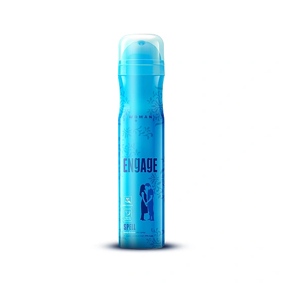 Engage Spell Deodorant Spray For Women, Citrus And Fruity, Skin Friendly, 50 Ml