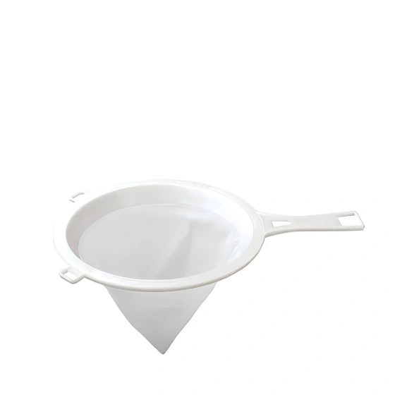 Kitchen King Big Size Plastic Strainer Fliter Mesh White Milk & Water Chalni (Rusi Joy Galaxy)
