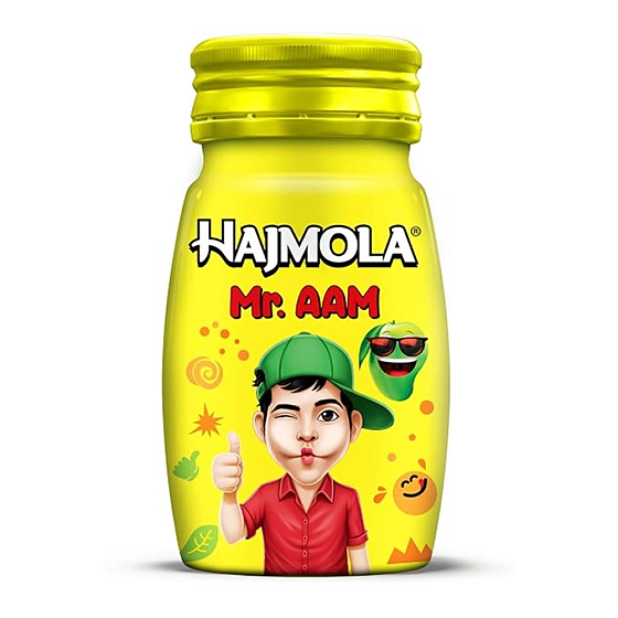 Dabur Hajmola Tasty Digestive Tablets (Mr. Aam Flavour) - 120 Tabs | Healthy, Tasty & Chatpata | Ayurvedic Tablets For Improved Digestion | Relief From Flatulence