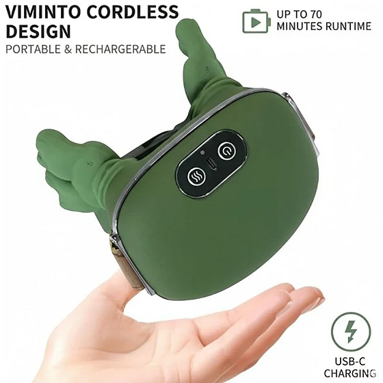 Rechargeable Neck & Shoulder Massager with Heat Therapy
