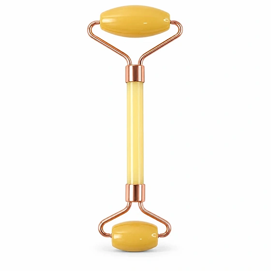 Dual-Ended Facial Roller – Face, Neck & Under-Eye Massager