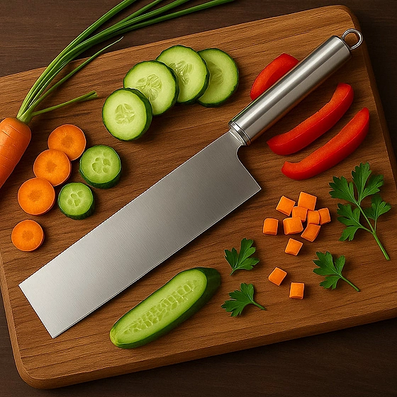 Vegetable Cleaver Knife – Ultra-Sharp Stainless Steel Precision