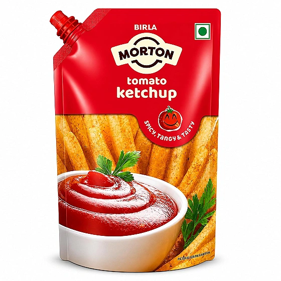 Morton By Birla Tomato Ketchup (Pouch) 950 Gm