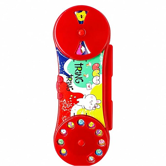 Pencil Box  Kids Rotating Tring-Tring Telephone Design