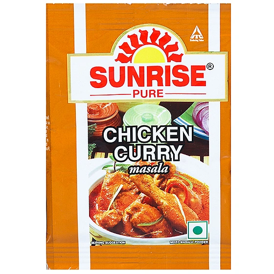 Sunrise Chicken Curry pouch