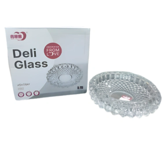Crystal Glass Ashtray deli glass YG1008
