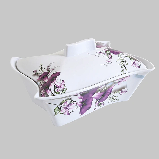 Elegan Melamine Serving Casserole
