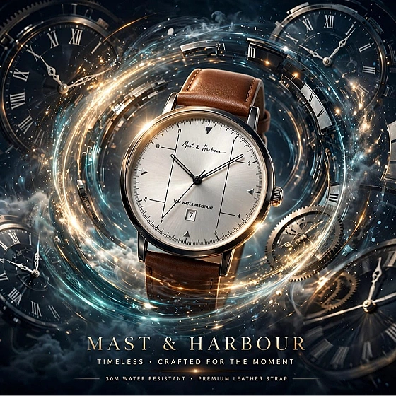Mast & Harbour watch (Art No: MFB-PN-LW5943A, Style Code: 4628529)