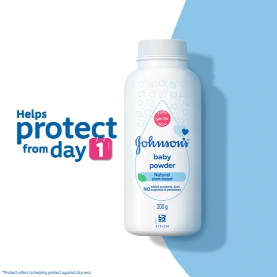 Johnson’s® Baby Powder Natural