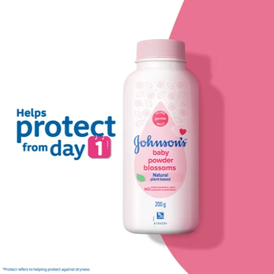Johnson’s® Baby Powder Blossoms Natural