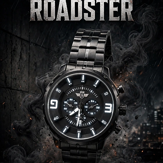 Roadster Men Black Analogue Watch  MFB-PN-LB-80370 Style Code / ID 2280555