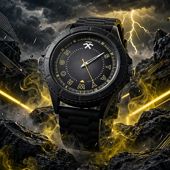 WROGN Black Analogue Watch Style Code:13036794 Art. No:WRG00047D